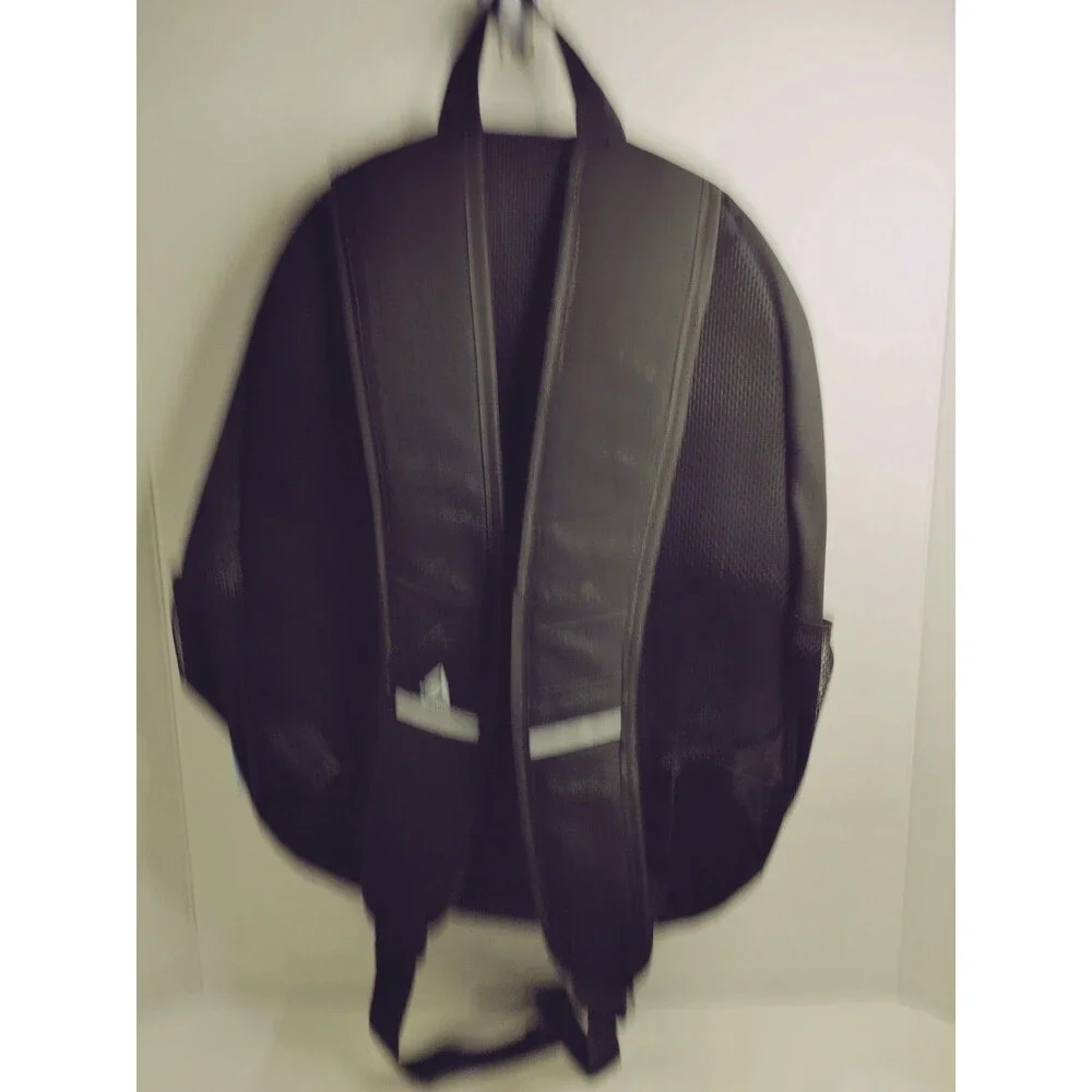 Reebok Men's Black Backpack Medium Zip Closure Hydration Pocket Outer Pockets